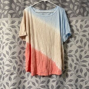 Stylish Multicolor Short Sleeve Women's Tee